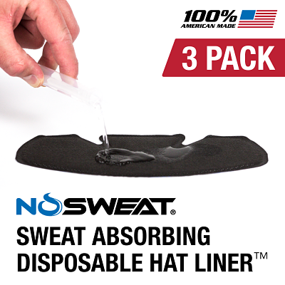 No Sweat Helmet Liners (3 pack)